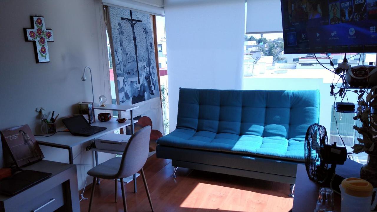 Habitacion Matrimonial Con Cama Y Sofa Para Cuatro Personas Tlaxcalancingo Экстерьер фото
